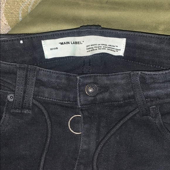 Offwhite black denim jeans - Picture 2 of 6